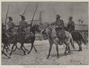 İngilizlerin Fas Misyonu, Sabah Erken Geçit Töreni, Padişahın Önünde, Kaid Maclean İş Başında